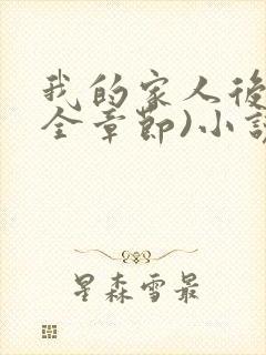 我的家人后宫(全章节)小说阅读