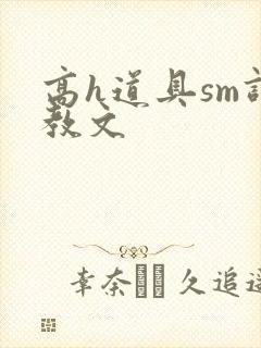 高h道具sm调教文