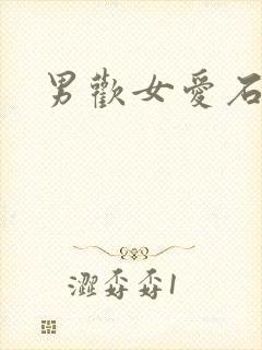 男欢女爱石封面