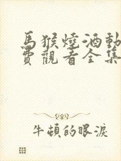 马猴烧酒动漫免费观看全集高清