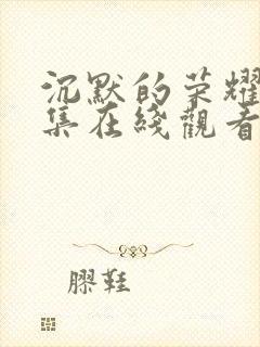 沉默的荣耀39集在线观看高清