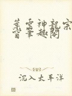 叶云神龙宗无弹窗笔趣阁封面