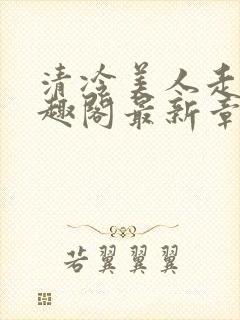 清冷美人走绳笔趣阁最新章节更新内封面