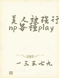 美人被强行糟蹋np各种play封面