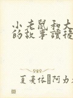 小老鼠和大狮子的故事读后感