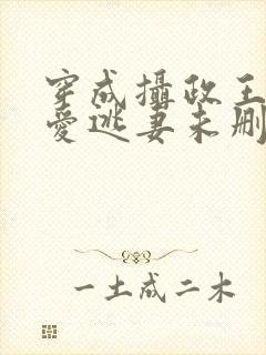 穿成摄政王的侍爱逃妻未删减