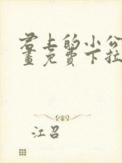 君上的小公主漫画免费下拉式六漫画封面