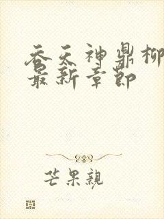 吞天神鼎柳无邪最新章节