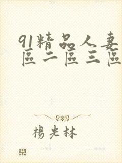 91精品人妻一区二区三区中文字幕