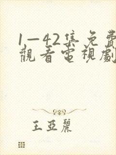 1—42集免费观看电视剧无间封面