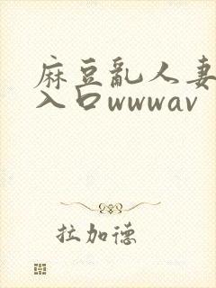 麻豆乱人妻精品入口wwwav