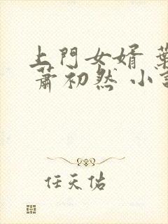 上门女婿 叶辰 萧初然 小说