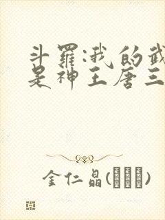 斗罗:我的武魂是神王唐三