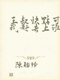 王叔快点可以吗我赶去上班封面