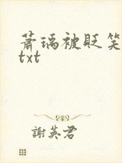 萧瑀被贬笑佳人txt