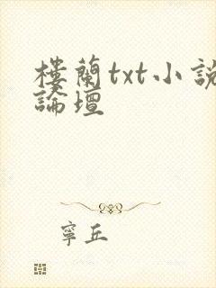 楼兰txt小说论坛封面