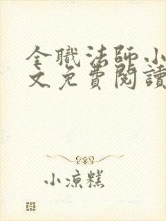 全职法师小说全文免费阅读无弹窗