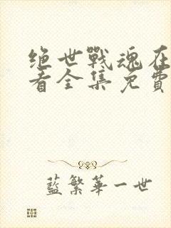 绝世战魂在线观看全集免费播放动漫