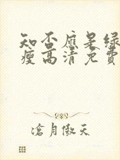 知否应是绿肥红瘦高清免费完整版