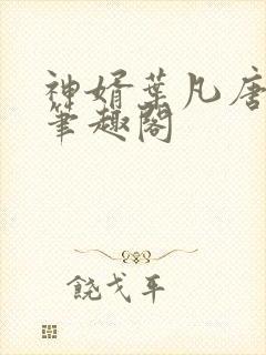 神婿叶凡唐若雪笔趣阁