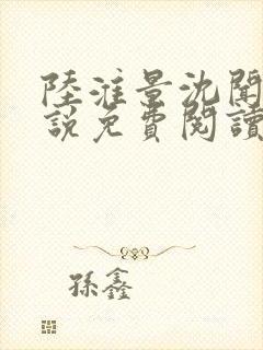 陆淮景沈闻月小说免费阅读最新章节封面