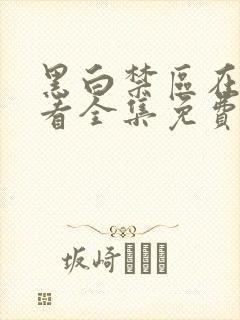 黑白禁区在线观看全集免费播放