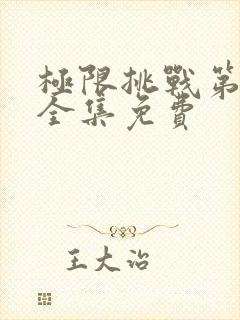 极限挑战第六季全集免费