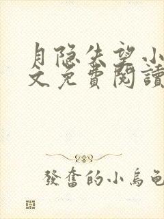 月隐失望小说全文免费阅读最新章节封面