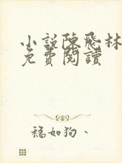 小说陈飞林秋涵免费阅读封面