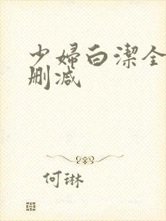 少妇白洁全文无删减