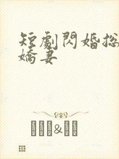 短剧闪婚总裁小娇妻