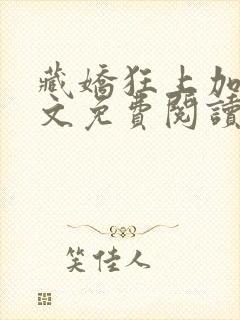 藏娇狂上加狂全文免费阅读