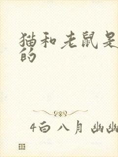 猫和老鼠是哪国的封面