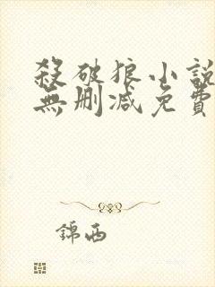 杀破狼小说全文无删减免费封面