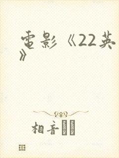 电影《22英里》