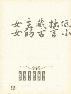 女主藏拙低调庶女的古言小说