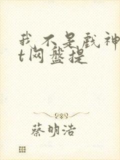 我不是戏神txt网盘提封面