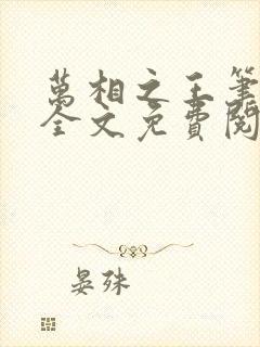 万相之王笔趣阁全文免费阅读
