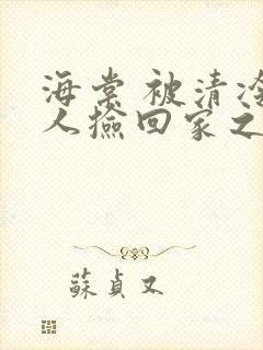 海棠 被清冷美人捡回家之后封面