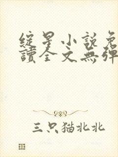 绽星小说免费阅读全文无弹窗