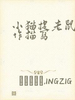 小猫捉老鼠的动作描写