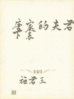 唐家的夫君们帘下衾封面