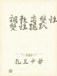 调教脔双性美人双性跪趴封面