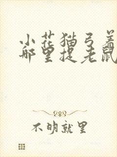 小花猫弓着背在哪里捉老鼠