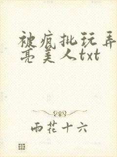 被疯批玩弄的漂亮美人txt封面