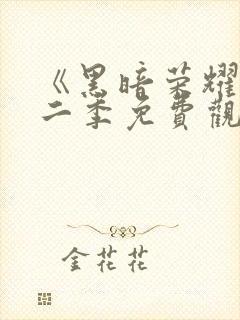 《黑暗荣耀》第二季免费观看封面