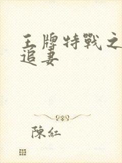 王牌特战之军少追妻
