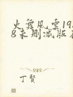 火舞风云1988未删减版在线播放封面