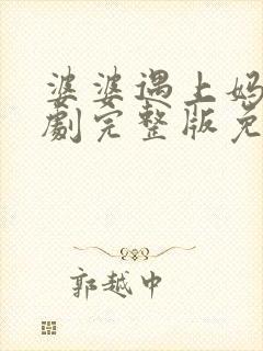 婆婆遇上妈电视剧完整版免费观看封面