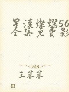 星汉灿烂56集全集免费影视大全封面